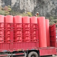 Tuyau flexible en PE pour le transport d'eau propre sur de longues distances et les travaux de rénovation des canalisations d'eau en ciment vieillies dans les villes
