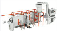 Ligne de production de revêtement électrostatique automatique De Ying système de revêtement en poudre