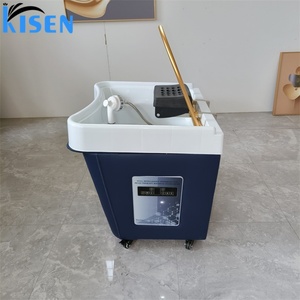Kisen Lavacabezas Portátil Desmontable para Salón Móvil, Spa Capilar y Mobiliario Personalizado de Belleza y Uñas - Product Image 4