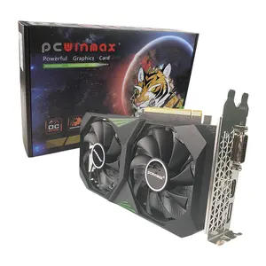 PCWINMAX Original GeForce GTX 1660 Super 6GB Cartes Graphiques GDRR6 192Bit Double Ventilateur Ordinateur 1660 S Gaming Gpu