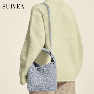 Sac à main en Denim tissé à la main pur mode Senior sens panier de légumes sac à bandoulière loisirs cent sac à bandoulière - Product Image 3