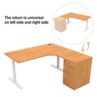 Lit de bureau personnalisé avec poste de travail de direction au design moderne Mobilier de bureau modulaire avec fonction extensible Nouveau mobilier de bureau de direction