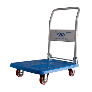 Plataforma de servicio pesado de cuatro ruedas, carro de mano plegable de 850kg/carros de camión de mano y carro de herramientas, camión de mano de plataforma - Product Image 2