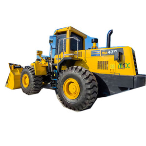 Cargadoras usadas japonesas Komatsu 470 Cargadora de ruedas Wa470 Cargadora usada original japonesa Komatsu a precio bajo a la venta, a la venta - Product Image 1