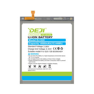 <span class=keywords><strong>Batterie</strong></span> de remplacement DEJI 4000mAh EB-BG980ABY pour téléphone mobile Samsung <span class=keywords><strong>Galaxy</strong></span> <span class=keywords><strong>S20</strong></span> 4G <span class=keywords><strong>Ultra</strong></span> - Product Image 1