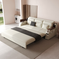 Muebles de sofá cama JINS, sofás modernos para sala de estar, sofá cama inteligente multifunción plegable para el hogar comercial