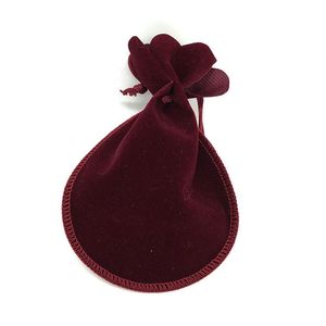 Petit sac en velours à cordon pour bijoux, sac de rangement pour bijoux, petit sac cadeau - Product Image 3