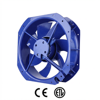 LONGWELL OEM Maßgefertigter 250mm EC Axiallüfter 1916 M³/h 2950 U/min 115W 220V IP55 BLEC Motor Kugellager für HVAC Industriemaschinen
