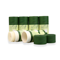 Tube de baume à lèvres push up biodégradable personnalisé contenants en tube de papier d'emballage en bâton de baume solaire