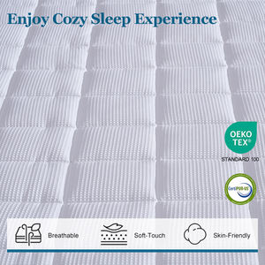 Yepyeni Yüksek Kalite Özel <span class=keywords><strong>King</strong></span>/Queen Boy Waffle Kumaşlı Memory Foam Yatak, Yatak Odası İçin Toptan Doğrudan Satış OEM ODM ile - Product Image 3