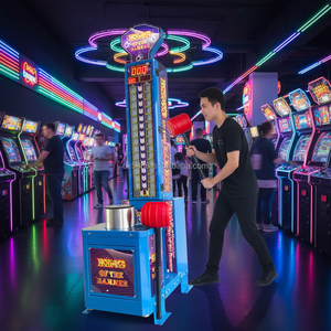 Macchina da gioco commerciale King of the Hammer, macchina arcade elettronica per il test della forza, ideale per eventi nei centri commerciali - Product Image 2