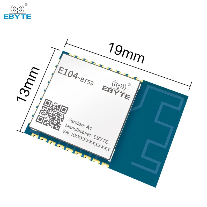 Ebyte E104-BT53A1 SMD כחול שן BT5.2 מודול הסיליקון Labs המקורי IC EFR32BG22 כחול שן 2.4g GFSK wireless מודול