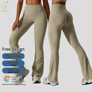 Женские спортивные расклешенные леггинсы - Product Image 2