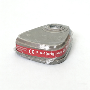 <span class=keywords><strong>Masque</strong></span> facial réutilisable en silicone anti-poussière et anti-air, kit respirateur intégral 6800DIN avec filtre à charbon actif pour la sécurité respiratoire - Product Image 5