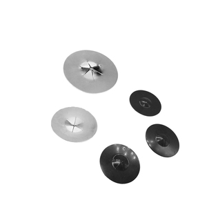 Split Round Self-Locking <b>Washers</b> for Insulation Pins Zinc Plated Stainless Steel & Aluminium <b>Lock</b> Tabs - Product Image 4