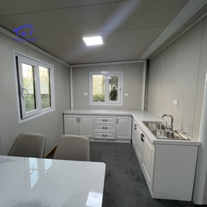 Maison préfabriquée en acier pliable, maison conteneur extensible moderne, villa capsule mobile, maison modulaire, hôtel, bureau - Product Image 3