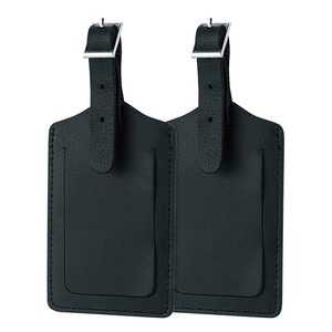 Etiqueta de Equipaje de PU con Porta Tarjetas de 20 Pulgadas, Accesorio de Viaje de Lujo Personalizado - Product Image 1