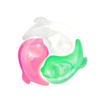 Dosettes détergentes Capsules de lavage Gel de gousse de capsule liquide dans du savon en poudre pour nettoyer les perles de booster de parfum de lessive
