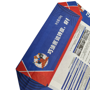 Bolsa de Papel Kraft Vacía de 20kg/50kg, Capacidad Personalizada, para <span class=keywords><strong>Cemento</strong></span>/Adhesivo para Azulejos, con Impresión Offset, para Envasado de Productos Químicos - Product Image 3