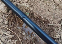 100% système d'irrigation goutte à goutte en plastique sous la surface goutteur intérieur plat DN 16mm 22mm tuyau de bande d'irrigation goutte à goutte de jardin pour les cultures en rangée