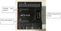 Acrel ARTU-KJ8 unités terminales distantes 8DIDO 8AIAO Système SCADA d'automatisation industrielle Distribution intelligente Entrée numérique