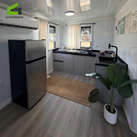 Kits de maisons conteneurs extensibles OEM personnalisés, construction DIY, préfabriquées, à ossature acier modulaire, villa moderne écologique, conception gratuite