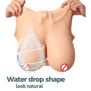 Faux Silicone Faux Seins Artificielle Silicone Sein Formes Prothèse Seins pour Réaliste Drag Queen Seins Transexuelle Transgenre - Product Image 6