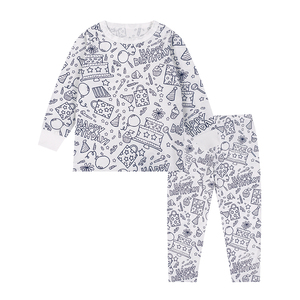 Pyjama à Tricoter Soi-Même pour Enfants, Motif Dinosaure de Dessin Animé, Kit de Pyjama DIY pour Enfant, Expédition en 5 Jours - Product Image 6