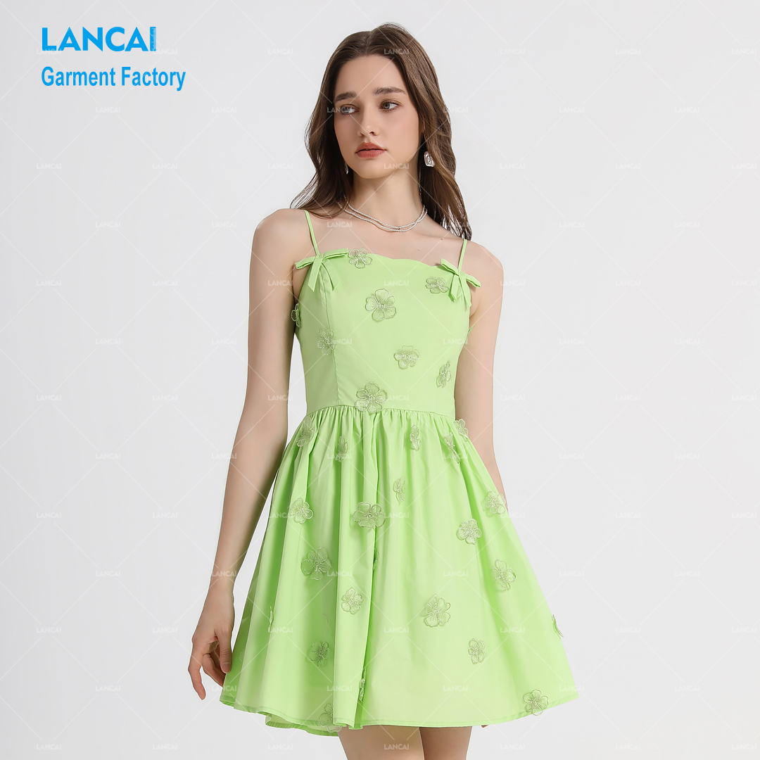 slim fit dress slacks Zapaka Women Light Green Bridesmaid Dress A-Line Tiered Chiffon Corset Long Wedding Guest Dress, Light Green / US4