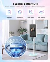 Pantalla táctil Android de 27 pulgadas Smart TV con soporte móvil Puerto de carga Pantalla interactiva para uso comercial