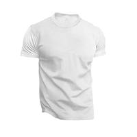 Chemises décontractées pour hommes, chemises à manches courtes à boutons, tissu respirant et élégant, motif uni pour la remise en forme et la course à pied