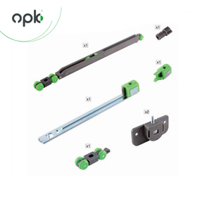 OPK treo con lăn cửa kính trượt cho cửa mỏng-Bảng điều khiển cửa 18mm - Product Image 1