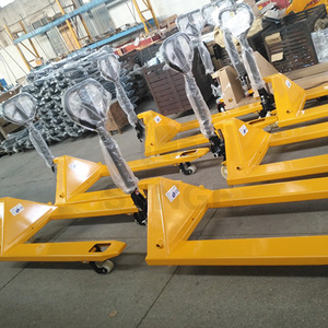 Synge <span class=keywords><strong>2</strong></span> Ton <span class=keywords><strong>3</strong></span> Ton 5 Ton Handmatige Pallet Jacks Met Hydraulische Nylon Pu Wielen Hand Pallet Truck - Product Image 3