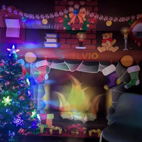 Tente gonflable de Noël personnalisée, tente gonflable de Noël en plein air, tente de grotte de Père Noël pour la décoration de Noël
