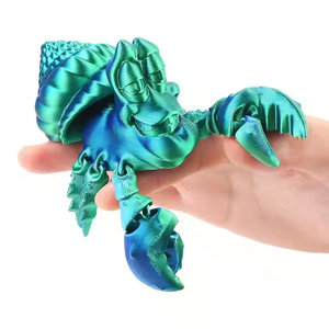 Modèle de jouet créatif en forme de crabe ermite imprimé en 3D avec articulations mobiles pour enfants, décorations pour la maison WANCAI WC-60 - Product Image 3