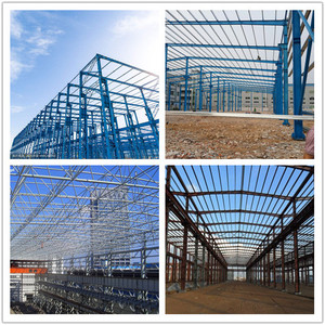 Estructura de Acero Prefabricada, Estructura Industrial de Acero Galvanizado, Construcción de Fábrica, Anticorrosión - Product Image 2