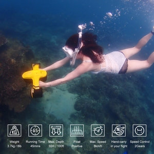 [ENVÍO DE LA GOTA] Más potente a prueba de agua China Sea Scooter Motor portátil Eléctrico Niños Proveedor Scooter de agua - Product Image 5