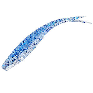 Esca Artificiale Morbida <span class=keywords><strong>in</strong></span> <span class=keywords><strong>Silicone</strong></span> a Coda Divisa a Forcella, 6cm 1.3g, 7cm 1.8g, 10 pz/sacchetto, per la Pesca - Product Image 5