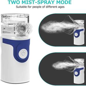 جهاز استنشاق كهربائي محمول بالموجات فوق الصوتية من تشينشينغ، معتمد من SGS، جهاز طبي من الفئة الثانية، موديل <span class=keywords><strong>1</strong></span> - Product Image 4