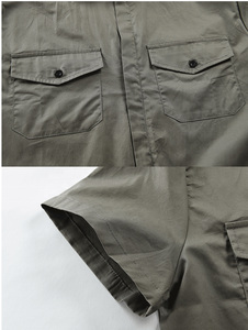 Vendita calda estate Casual tute da <span class=keywords><strong>uomo</strong></span> moda set pantaloni Cargo a maniche corte camicie tute in Denim <span class=keywords><strong>tuta</strong></span> da <span class=keywords><strong>uomo</strong></span> - Product Image 6
