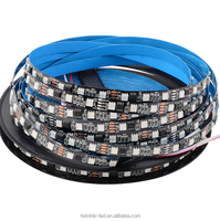 Bande lumineuse LED numérique RGB 1934 pixels Epistar RGBIC en cuivre USB IP67 étanche haute luminosité avec contrôle par application