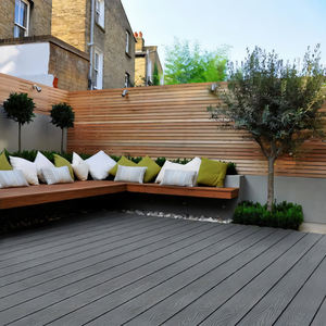 Revêtement extérieur en bois composite 3D imperméable <span class=keywords><strong>à</strong></span> l'eau Panneau <span class=keywords><strong>à</strong></span> <span class=keywords><strong>grain</strong></span> de bois Maisons préfabriquées Revêtement mural extérieur pour mur en bois composite - Product Image 5