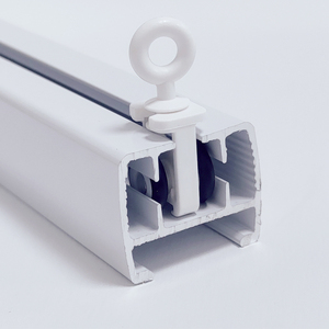 Sản xuất bán buôn Chất lượng cao Curtain rails thành phần nhôm rèm động cơ Rèm cực bài hát - Product Image 5