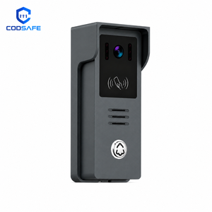 Système <span class=keywords><strong>de</strong></span> contrôle d'accès par interphone vidéo IPS 7 pouces avec vision nocturne, déverrouillage par carte IC/NFC et application, <span class=keywords><strong>station</strong></span> extérieure étanche IP65 - Product Image 4