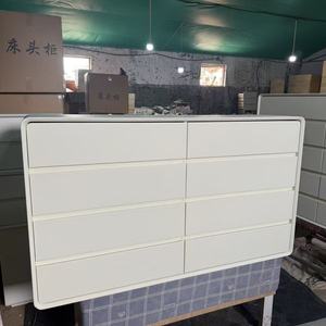 Muebles de Dormitorio Modernos y Minimalistas, Cómoda de Madera con Cajones de Almacenamiento, Armario de Almacenamiento. - Product Image 1