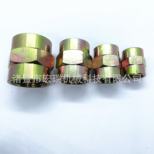 Acoplamientos Hidráulicos de Aleación de Zinc con Rosca Interna DN8-DN50, Conexión Roscada ZG para Suministro de Agua, Aire y Aceite - Product Image 1