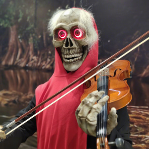 Temática <span class=keywords><strong>de</strong></span> Halloween Animatronic personalizado <span class=keywords><strong>esqueleto</strong></span> sacerdote modelo - Product Image 1