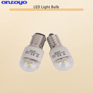 Ampoule LED pour <span class=keywords><strong>machine</strong></span> à <span class=keywords><strong>coudre</strong></span> domestique # BA15D # Tension E14 220V pour <span class=keywords><strong>SINGER</strong></span>, BROTHER, FEIYUE, NEW HOME, PFAFF, VIKING, ELNA, etc. - Product Image 3