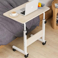 Table de Couture Pliable pour Travail de Bureau, Bureau d'Angle, Pieds Extensibles, Haute Réglable, Table de Couture Pliable