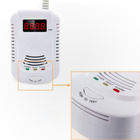 Détecteurs de gaz GPL portables en gros pour alarme incendie, détection de gaz naturel pour climatiseur de voiture, en plastique ABS, portée 10m, alarme sonore